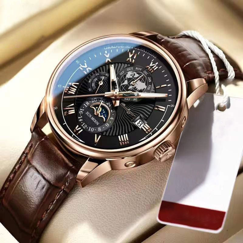 Montre à quartz légère haut de gamme tendance