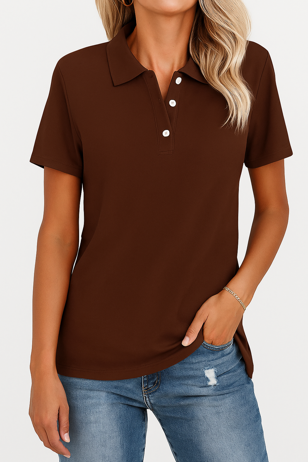 KATHE - HAUT POLO SUR MESURE