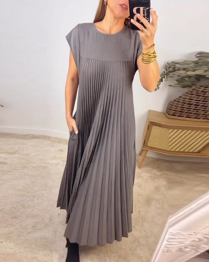 Robe plissée sans manches Amada™