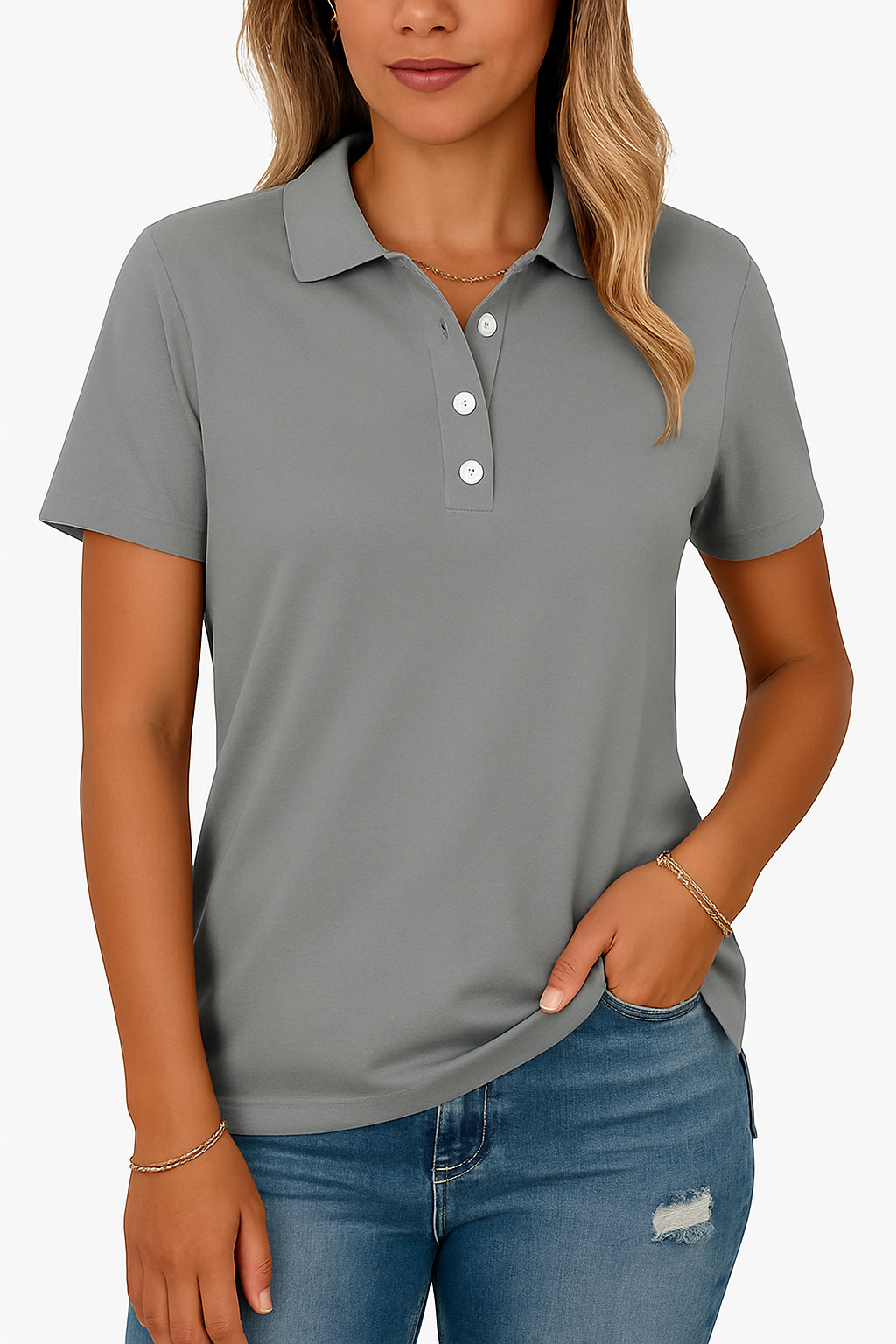 KATHE - HAUT POLO SUR MESURE