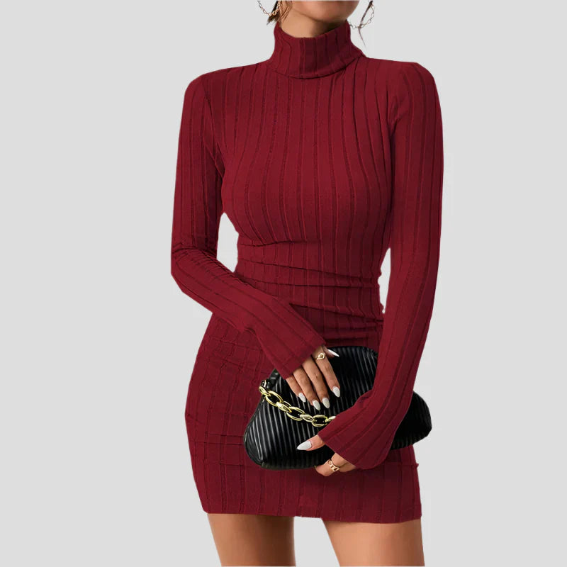 FÉLICE - ROBE TRICOTÉE SENSUELLE ET ÉLÉGANTE