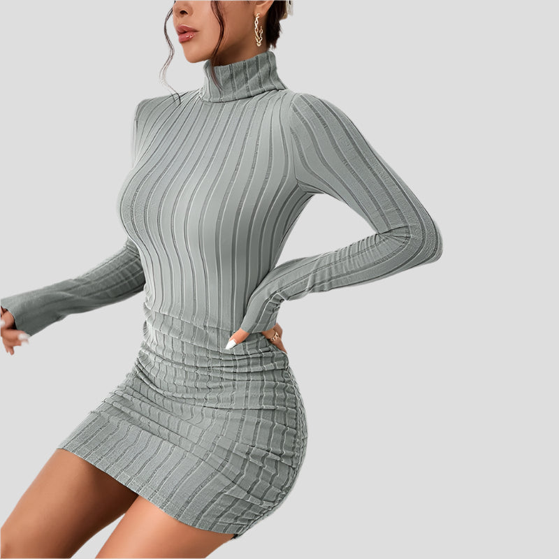 FÉLICE - ROBE TRICOTÉE SENSUELLE ET ÉLÉGANTE