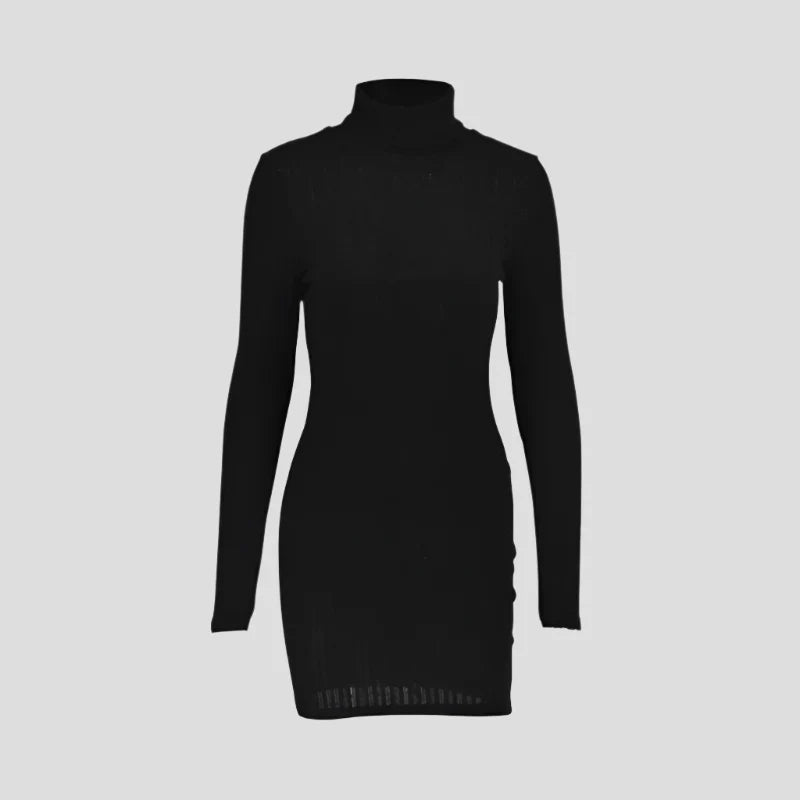 FÉLICE - ROBE TRICOTÉE SENSUELLE ET ÉLÉGANTE