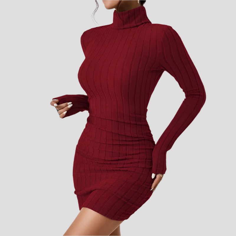 FÉLICE - ROBE TRICOTÉE SENSUELLE ET ÉLÉGANTE