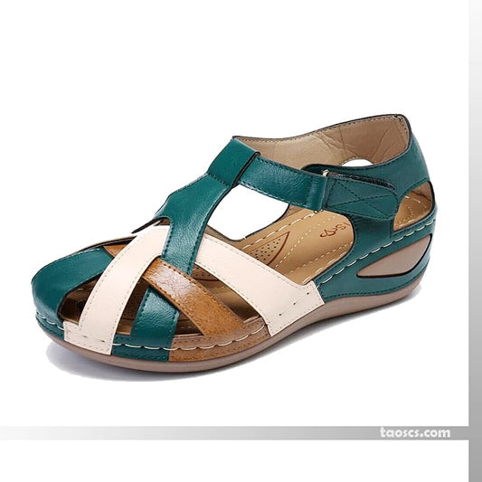 CI - SANDALES COMPENSÉES CHIC ET DÉTENTE