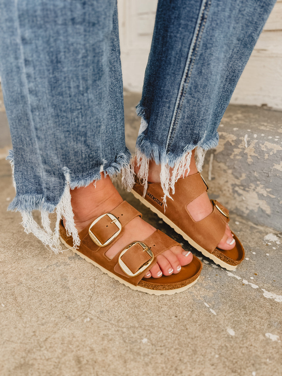 Marchelune Arizona Big Buckle - Cognac