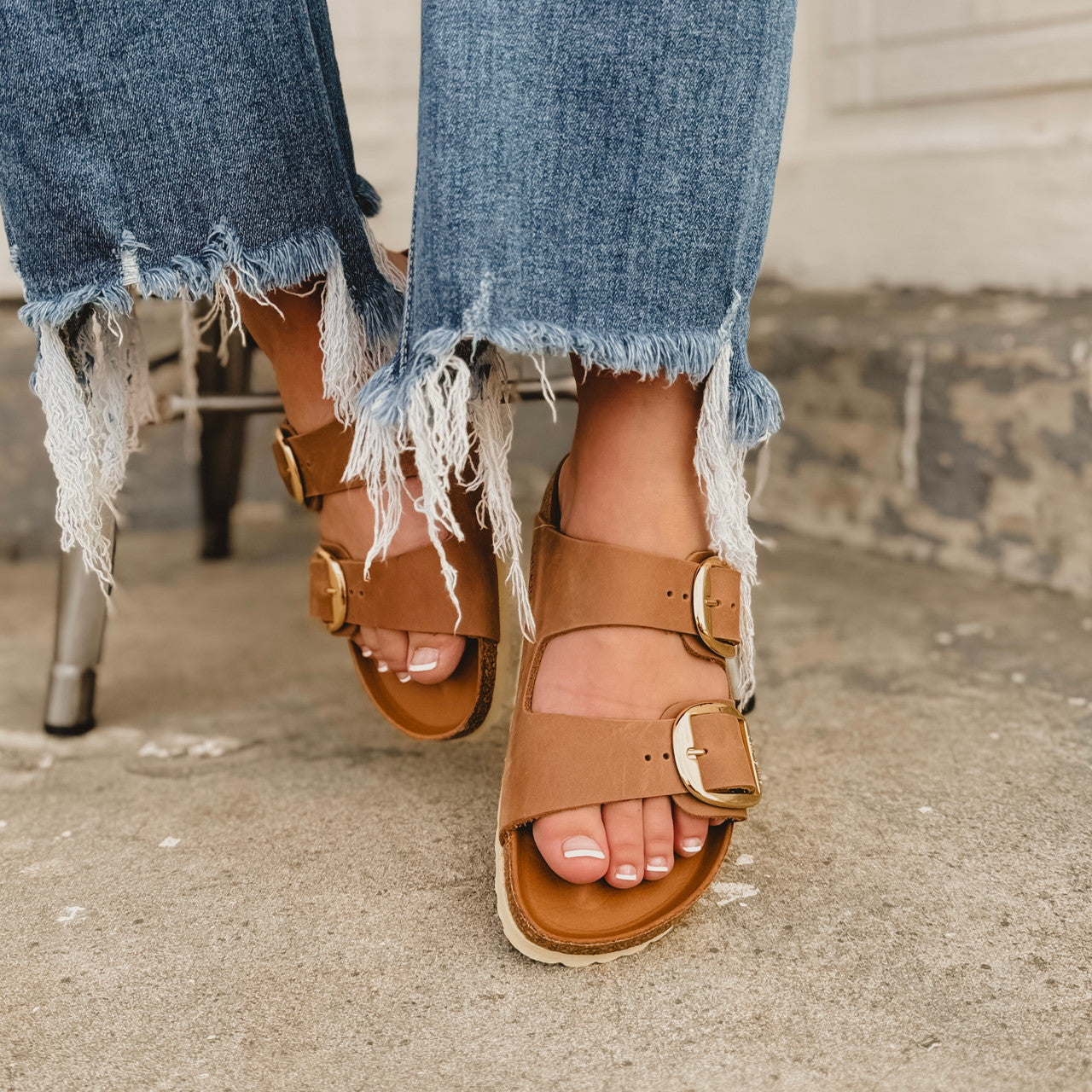 Marchelune Arizona Big Buckle - Cognac