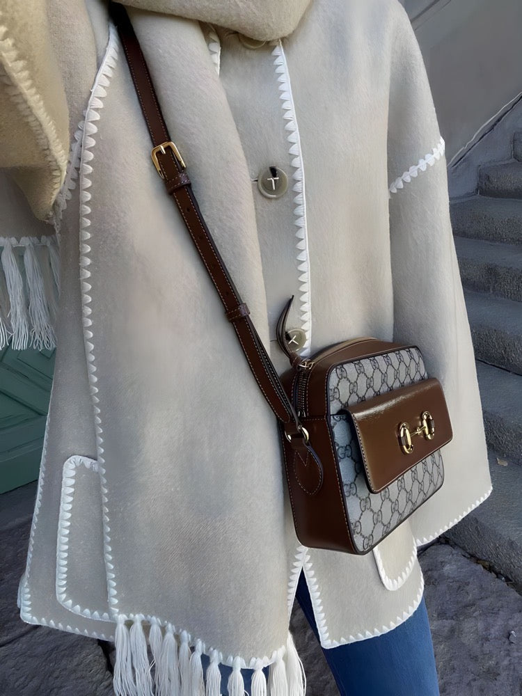 Chanel | Manteau écharpe élégant
