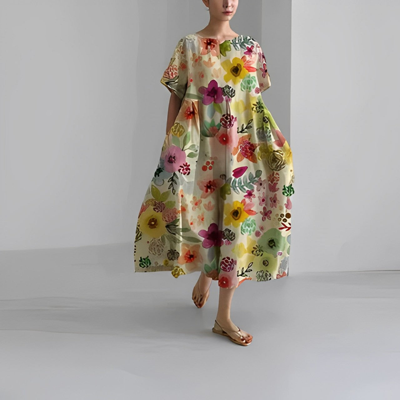 Amelia - Robe Bohème Florale