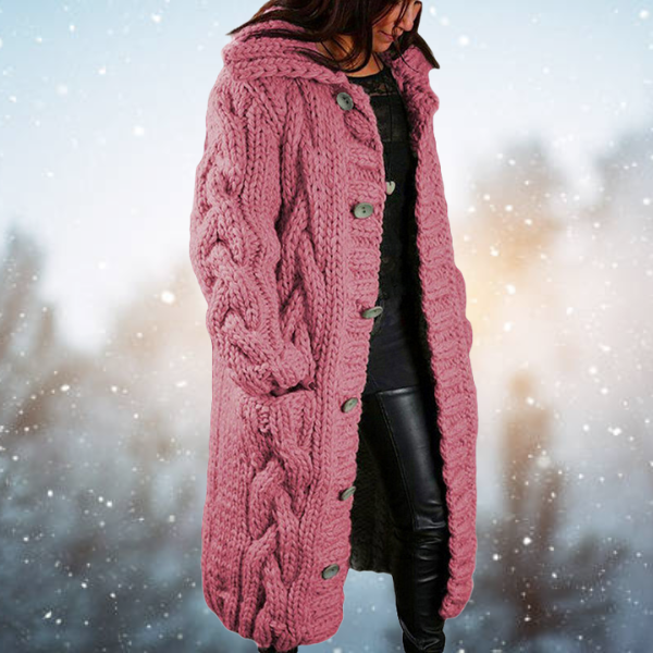 Sophie | Cardigan long en tricot