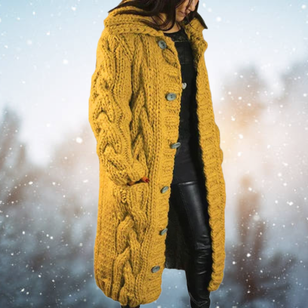 Sophie | Cardigan long en tricot