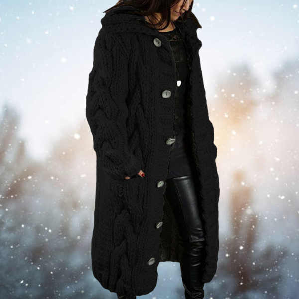 Sophie | Cardigan long en tricot