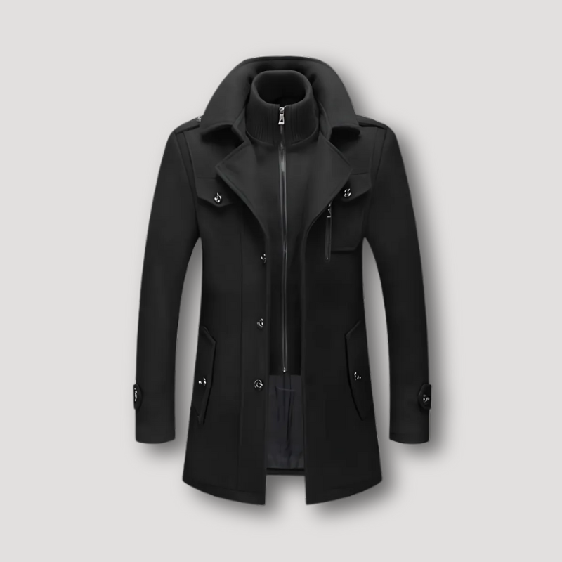 LEIGHTON - STYLE MILITAIRE MANTEAU D’HIVER