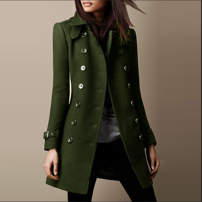 JACQUELAINE - MANTEAU TENDANCE LONGUEUR CHEVILLE