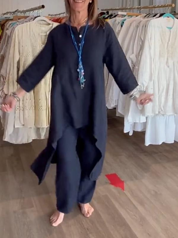 FLIDA - TENUE DÉCONTRACTÉE EN LIN UNIE