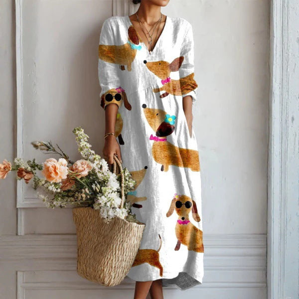 LEIRE | Robe Longue de Style Ethnique