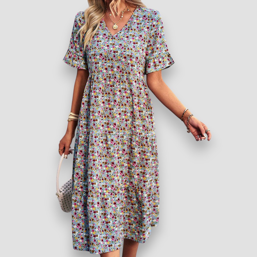Amélie | Robe fleurie