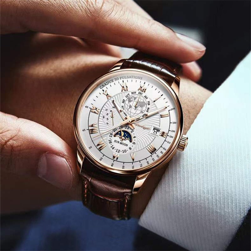 Montre à quartz légère haut de gamme tendance