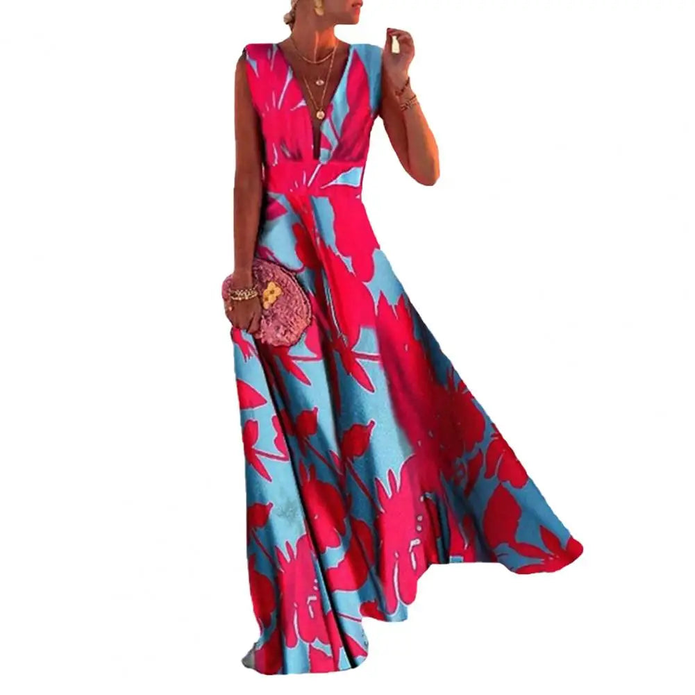 Desideria - Robe à décolleté profond en V