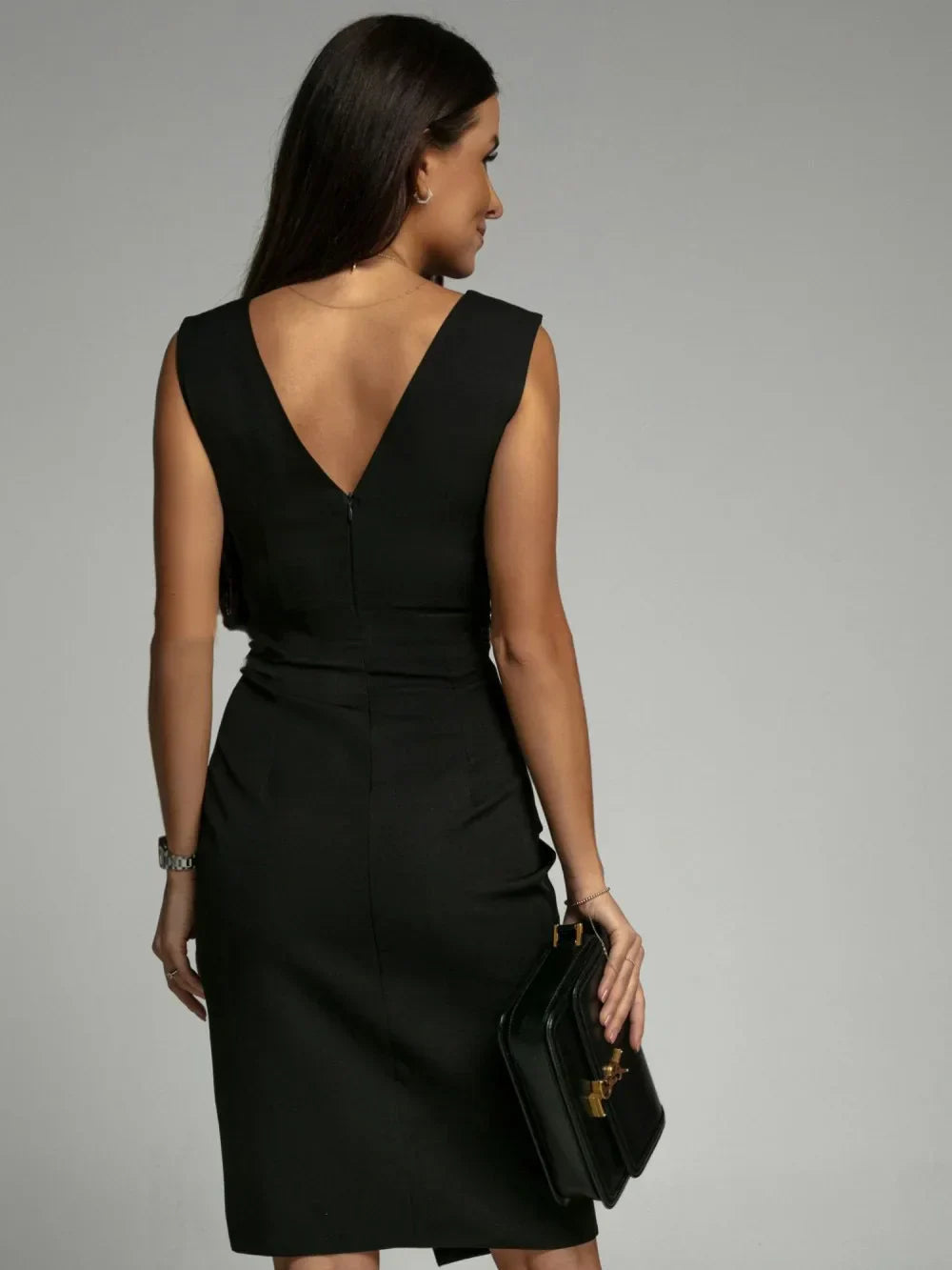 Alice / Robe Midi Portefeuille Chic