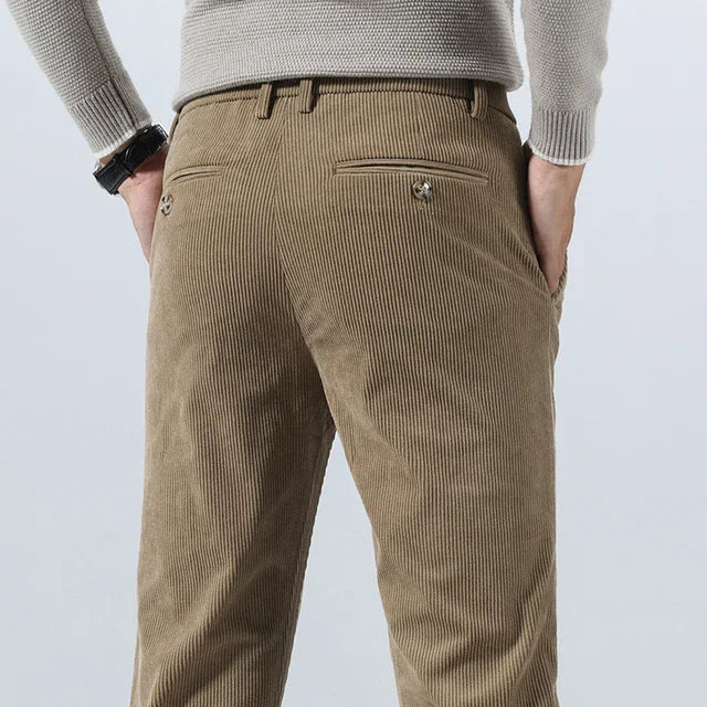 LOGAN - PANTALON EN VELOURS CÔTELÉ