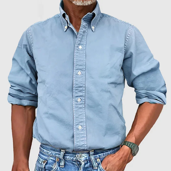GARETH - CHEMISE EN COTON DOUILLET