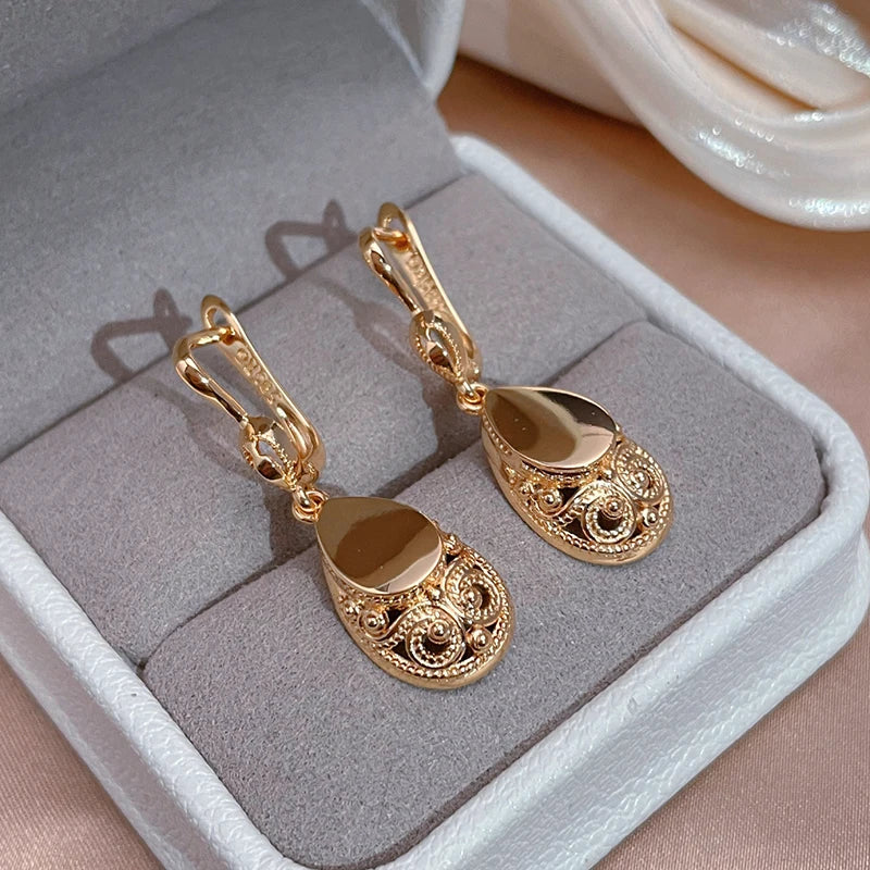 Boucles d'oreilles pendantes Merle