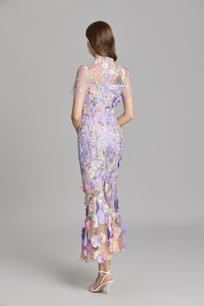 AGDE - ROBE FLEURIE