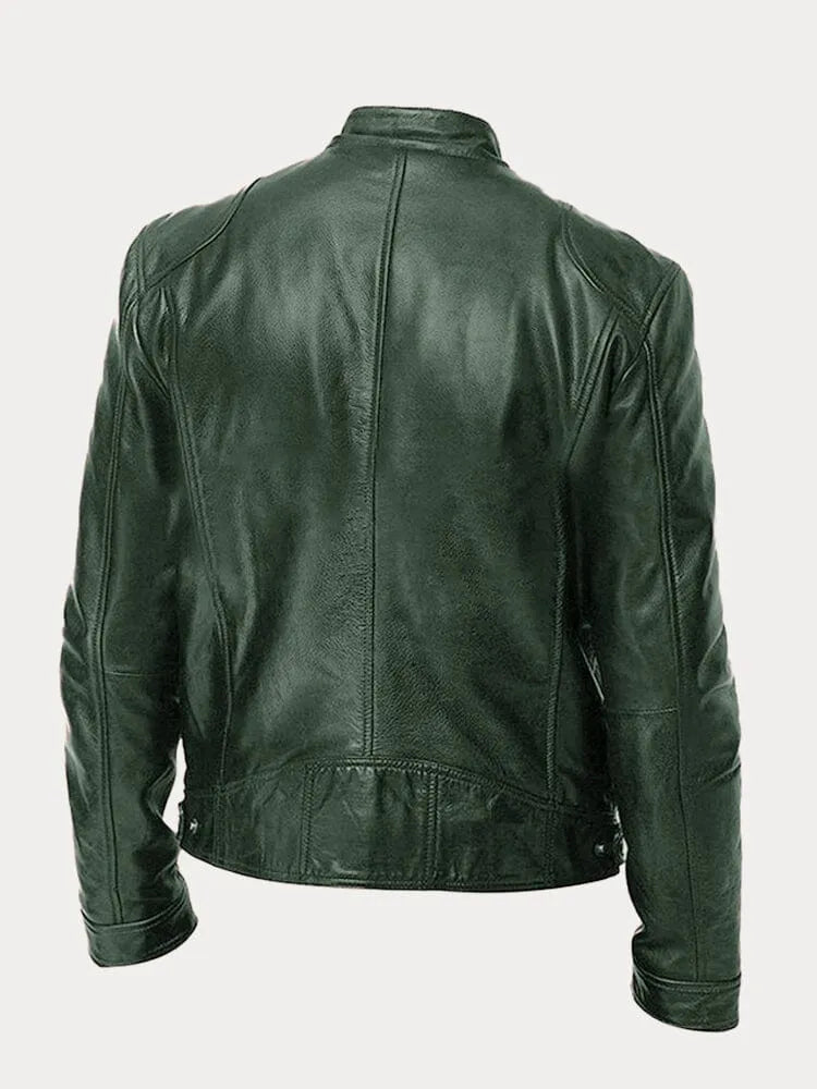 Julien™ | Veste en cuir décontractée : Style intemporel et confort