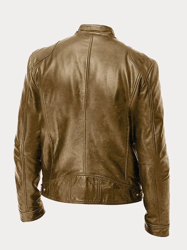 Julien™ | Veste en cuir décontractée : Style intemporel et confort