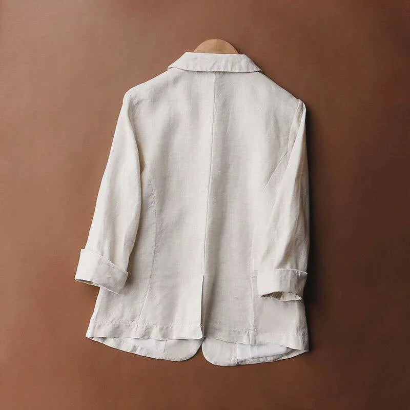 MAVIQUE - VESTE MODERNE EN LIN