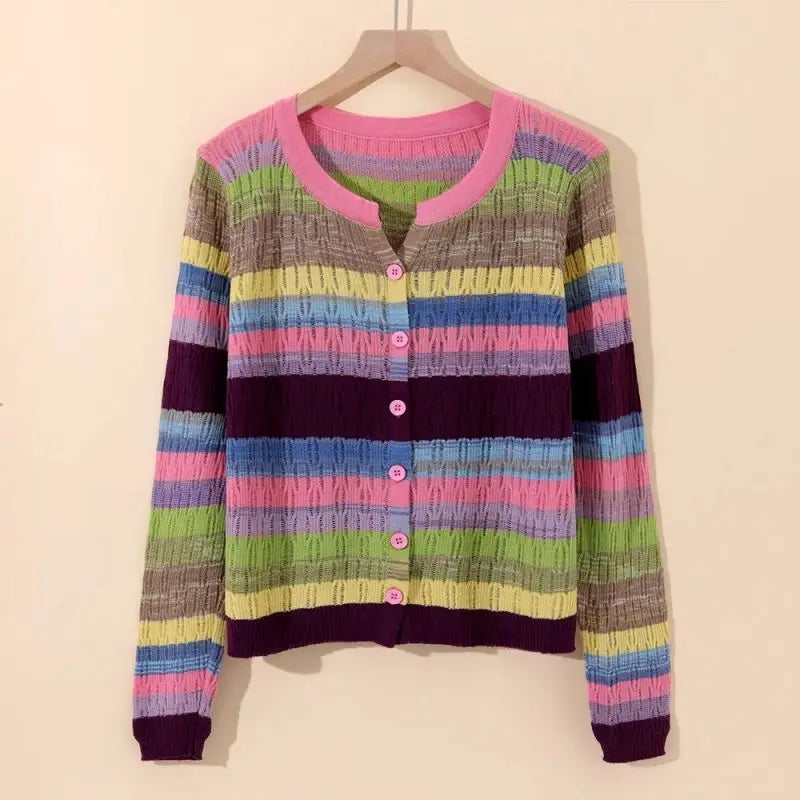 Myrne | Cardigan rayé d'inspiration vintage