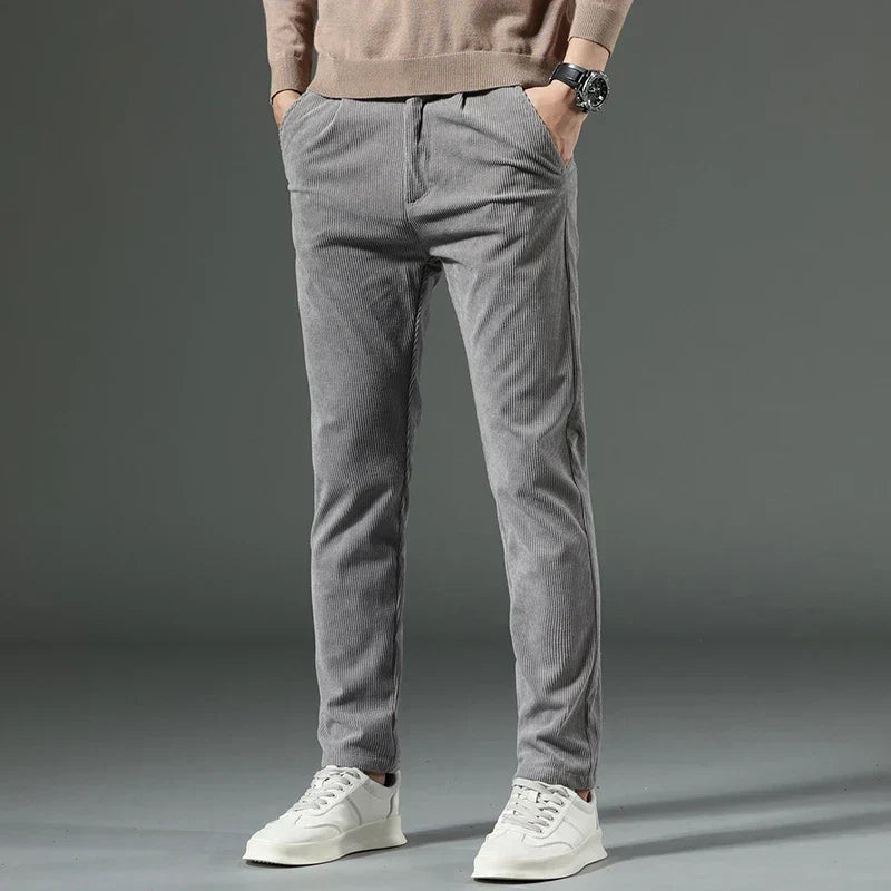 LOGAN - PANTALON EN VELOURS CÔTELÉ