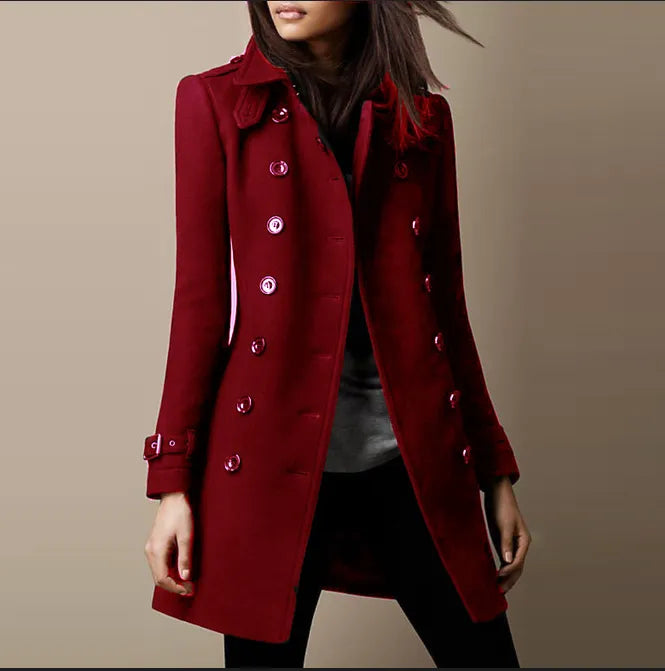 JACQUELAINE - MANTEAU TENDANCE LONGUEUR CHEVILLE