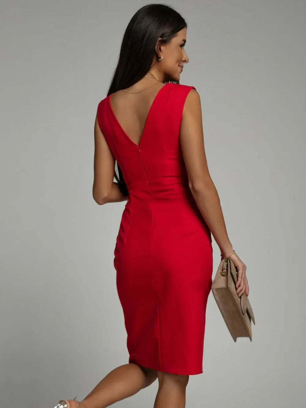 Alice / Robe Midi Portefeuille Chic