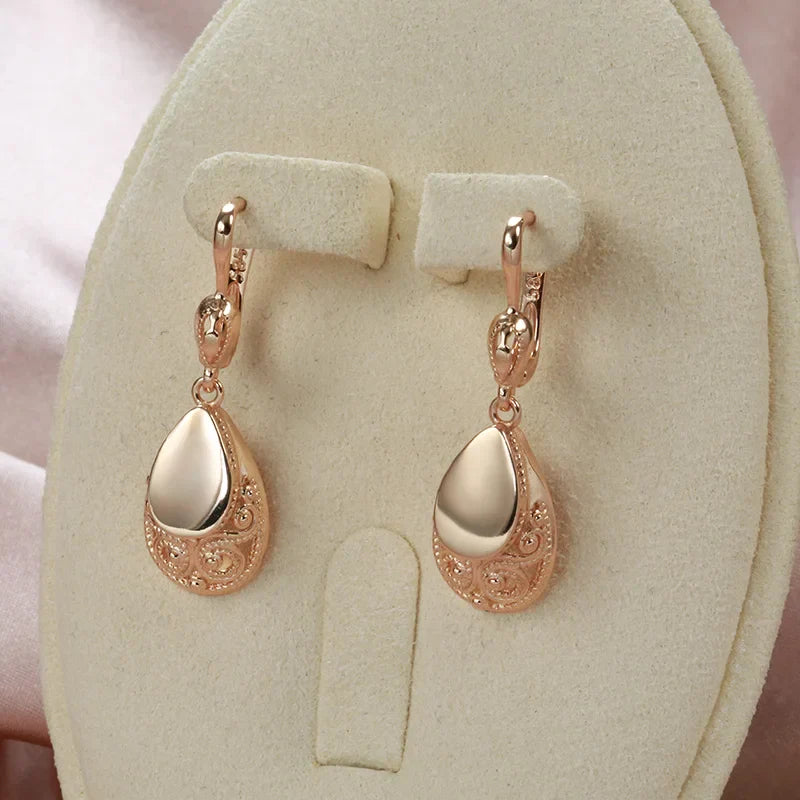 Boucles d'oreilles pendantes Merle