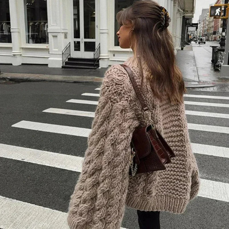 NORAH - CHALEUR DE SAISON PULL OVERSIZE