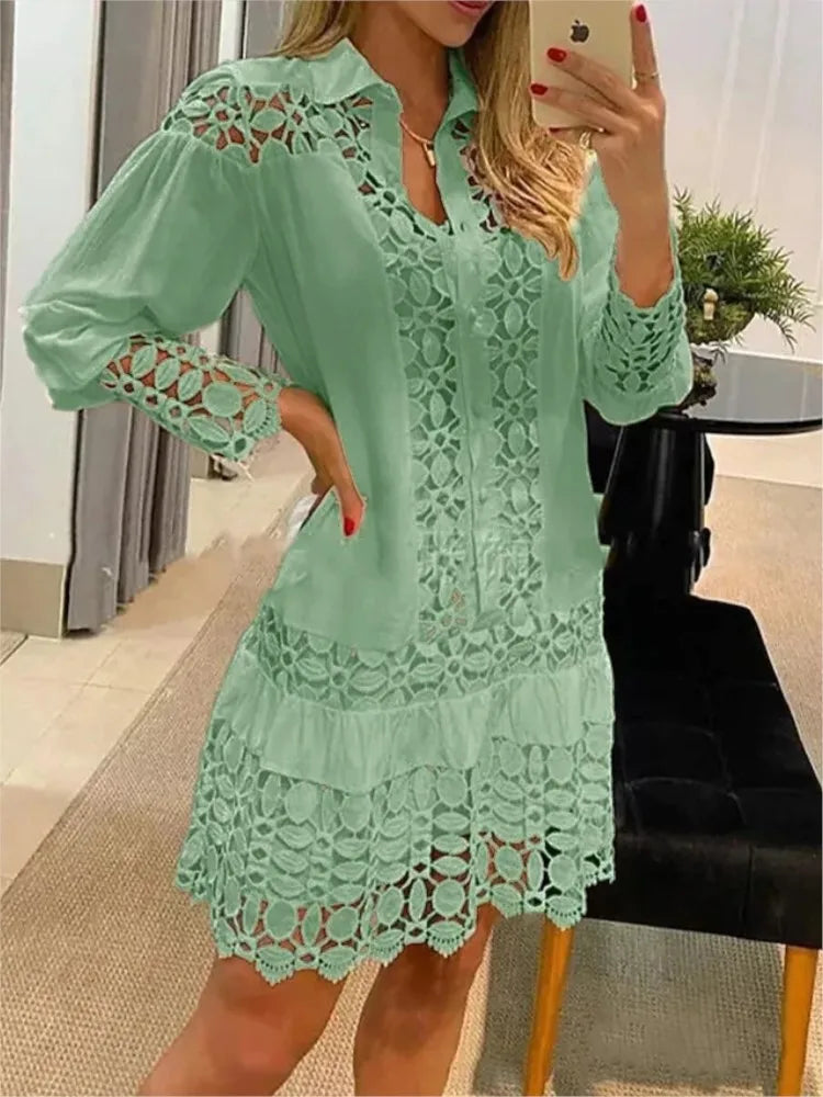 Alette | Robe élégante en dentelle