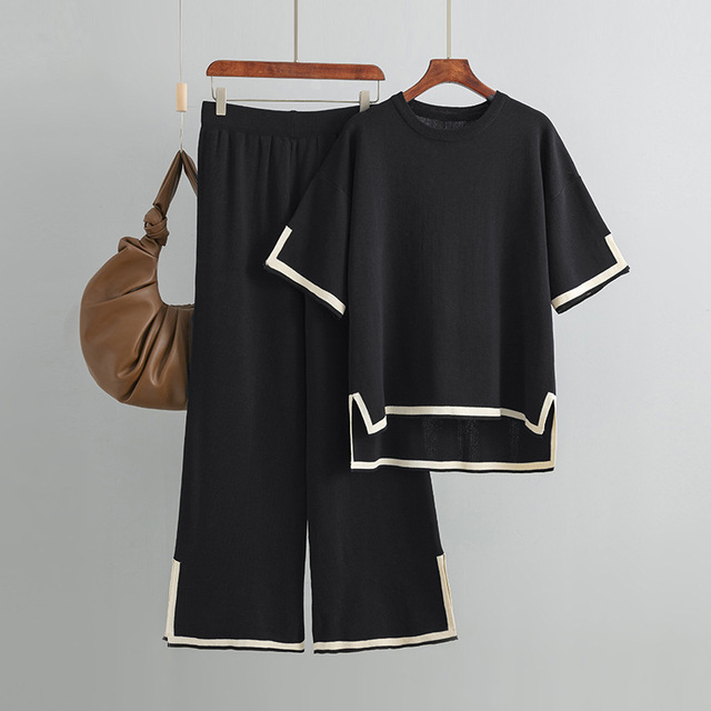 MAËLLE – ENSEMBLE ASSORTI INSPIRÉ DE LA MODE CORÉENNE, SOUPLE ET LÉGER