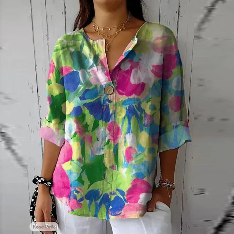 Harley™ | Blouse florale élégante