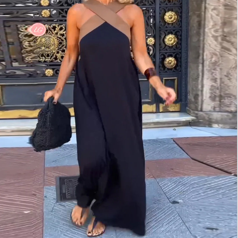 JILLIAN - ROBE LONGUE CROISÉE