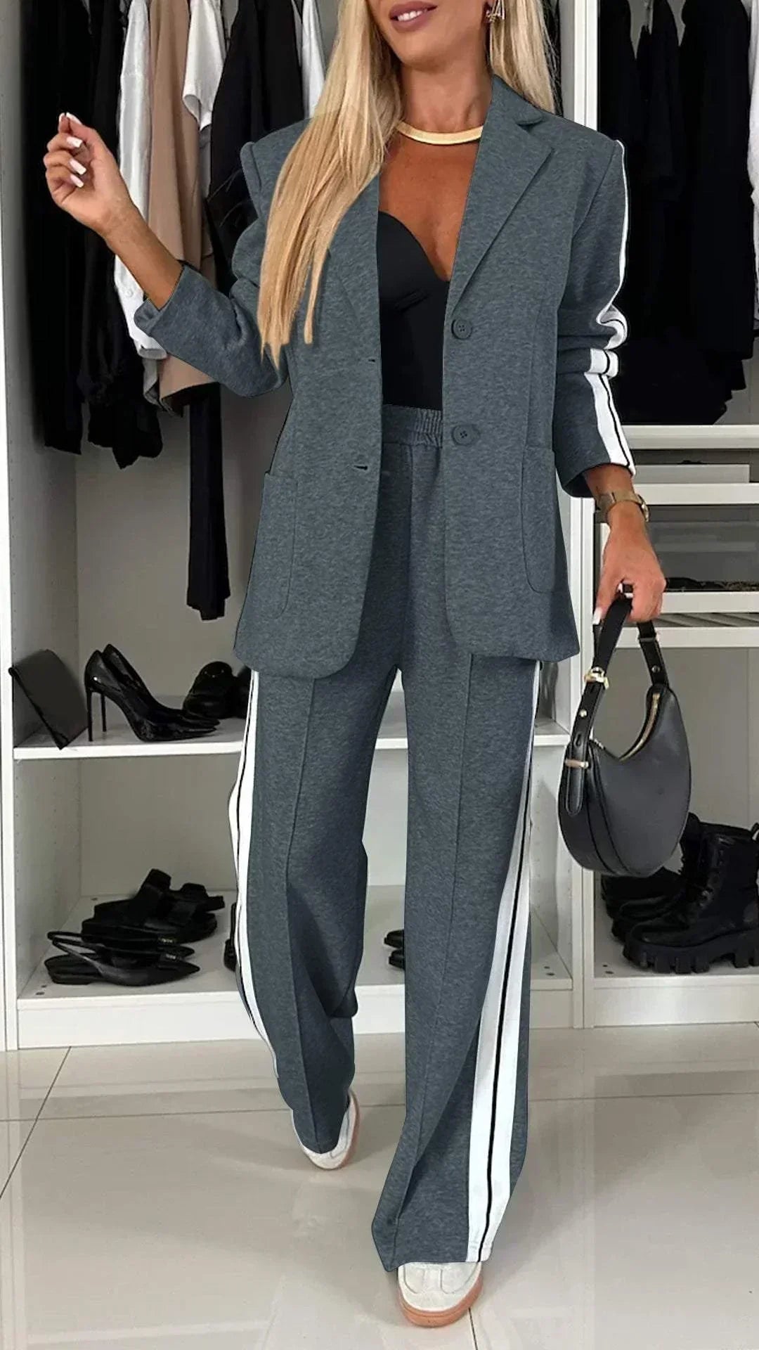 ISABELLE - ENSEMBLE DE COSTUME DE VILLE ÉLÉGANT