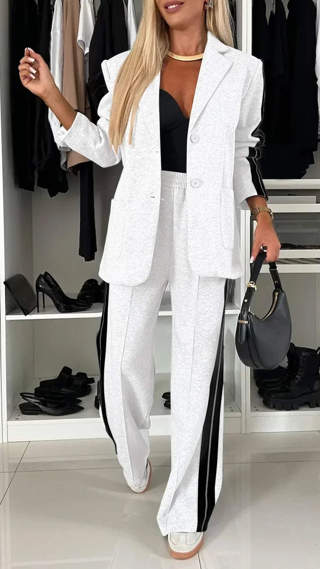 ISABELLE - ENSEMBLE DE COSTUME DE VILLE ÉLÉGANT