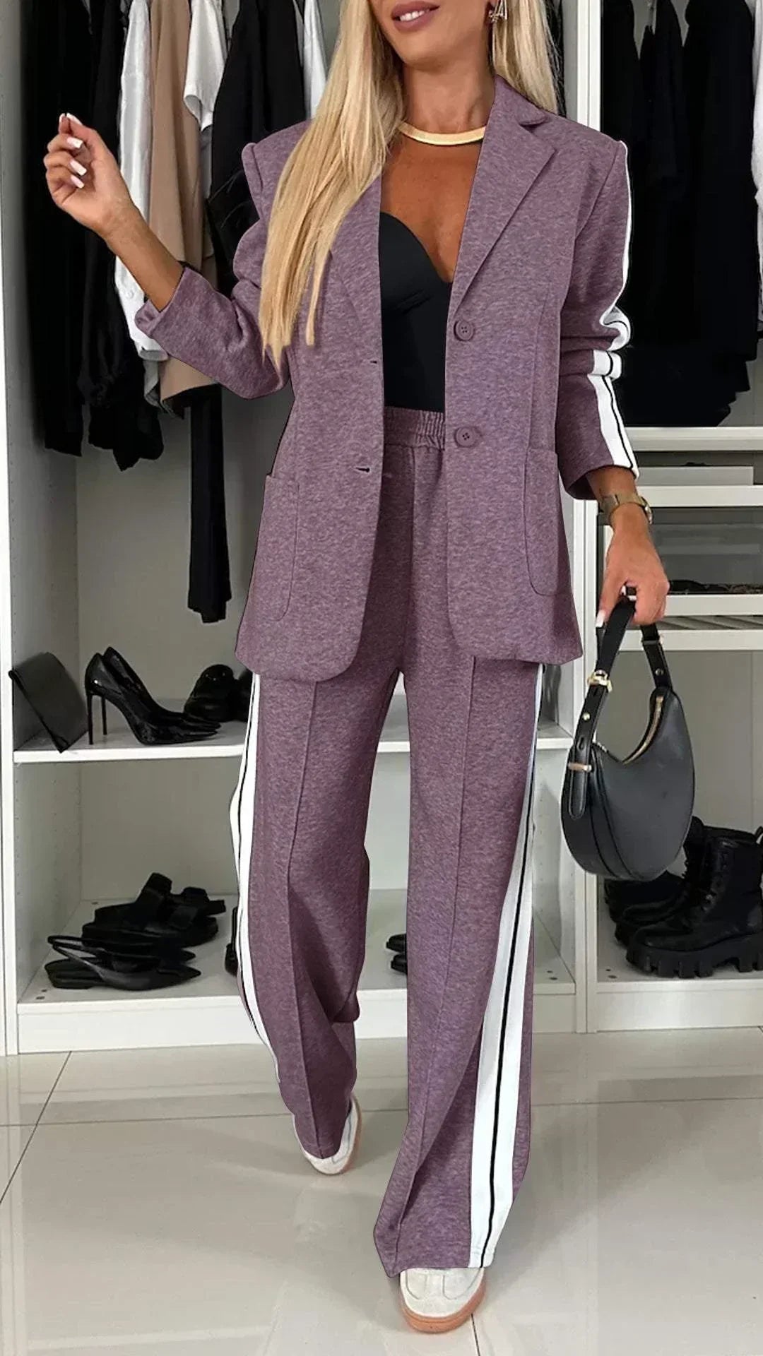 ISABELLE - ENSEMBLE DE COSTUME DE VILLE ÉLÉGANT