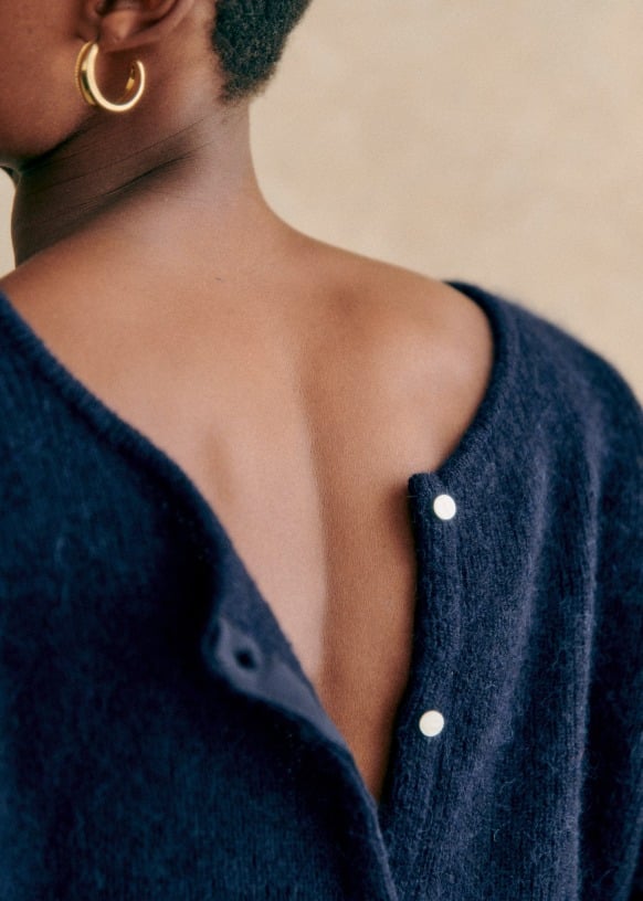 BRISLEY – CARDIGAN EN MAILLE CHALEUREUSE HÉRITAGE