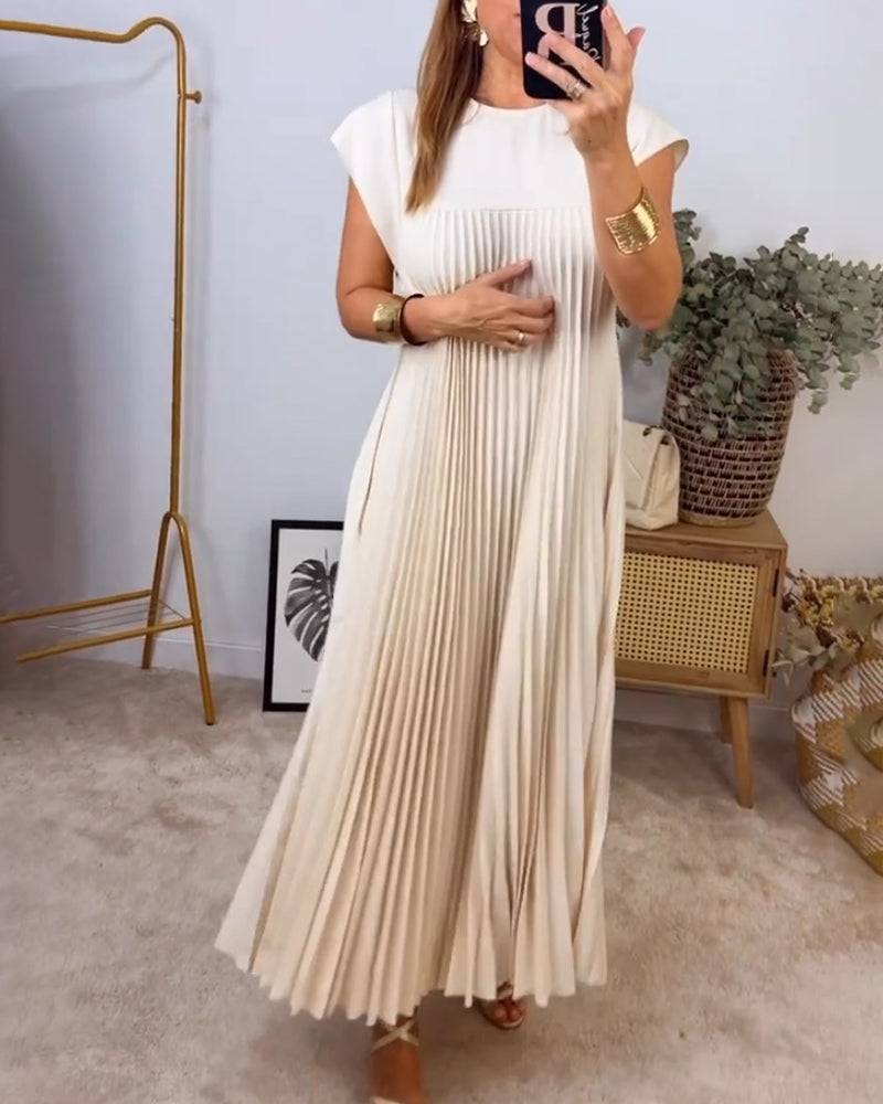 Robe plissée sans manches Amada™