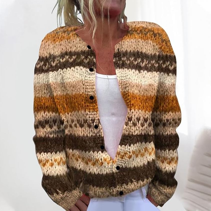 Tova | Gilet marron