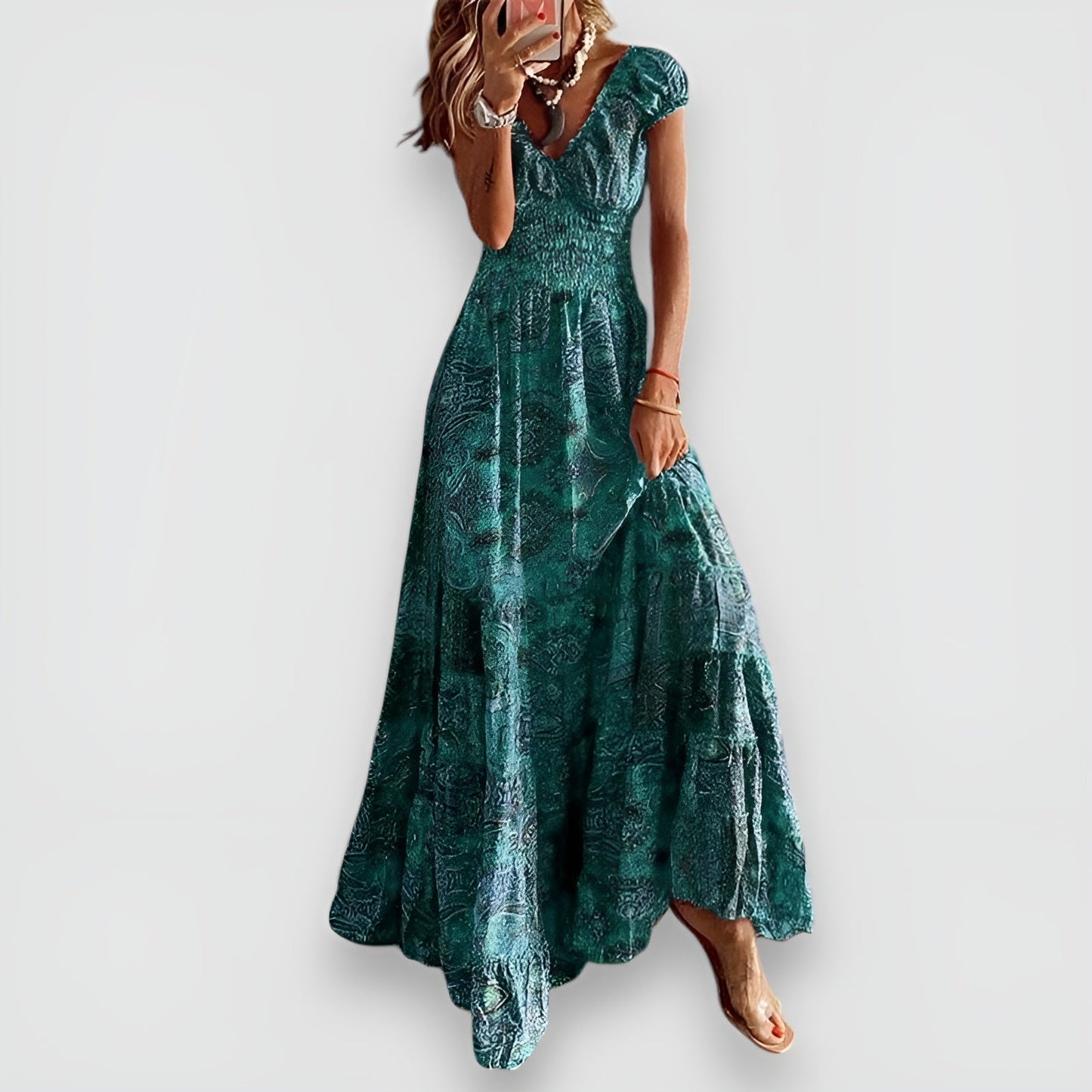 Rosé | Robe longue