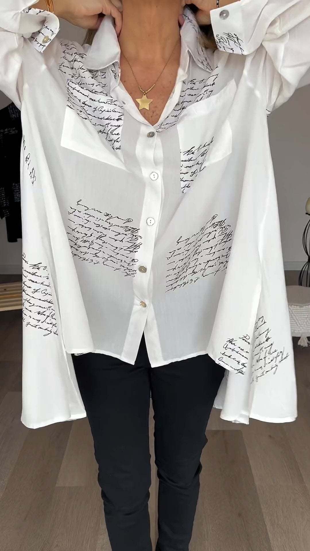 Callista™ - Chemise manuscrite