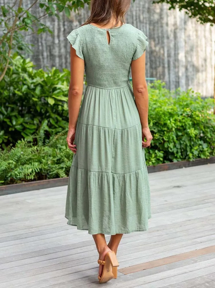 Amalia™ | Robe sophistiquée qui couvre le ventre